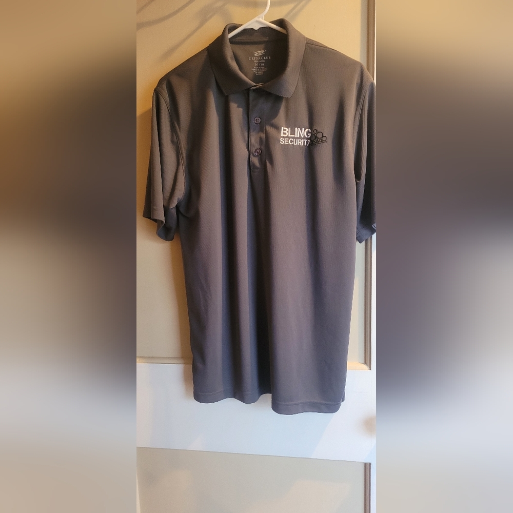 Gray Polo Shirt for Men Paparazzi Size Medium